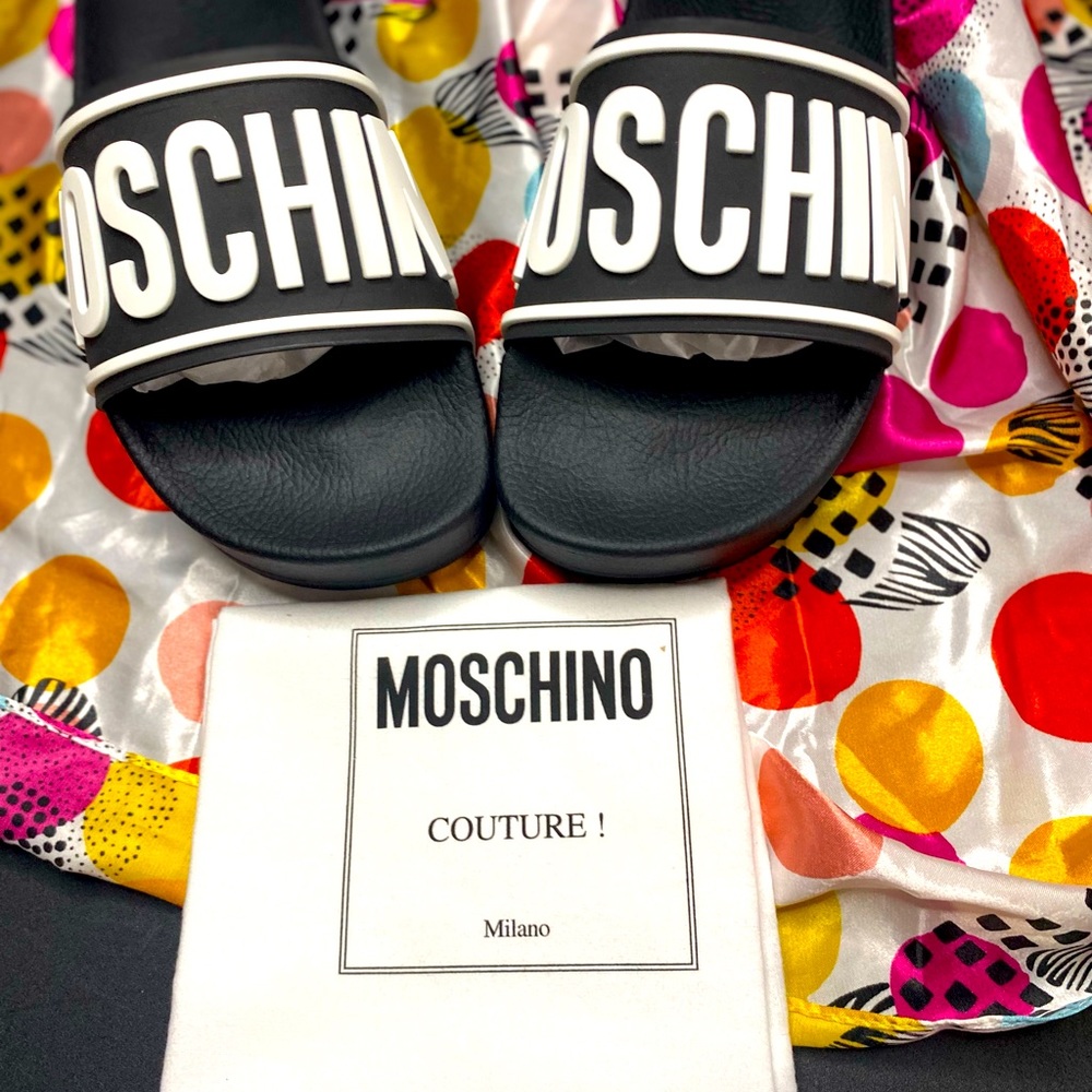 Moschino Milan Slides